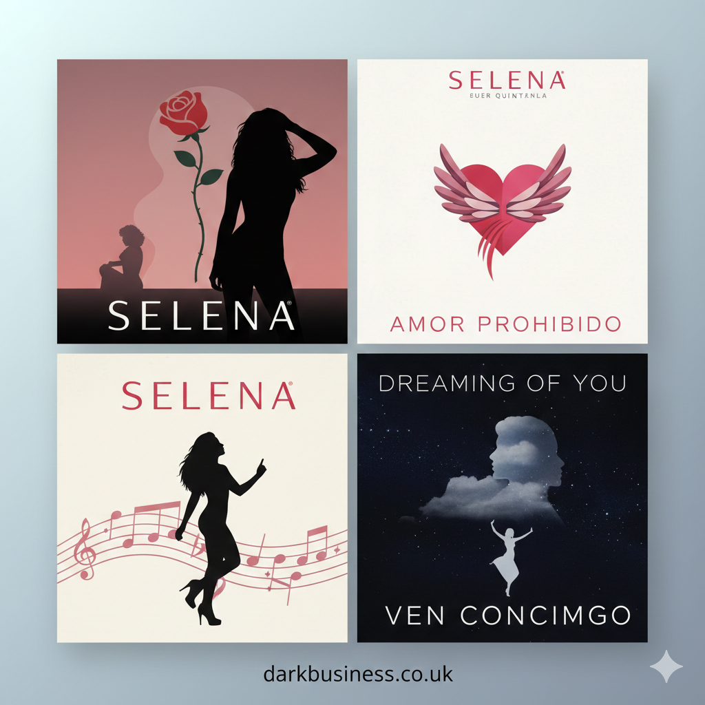 selena quintanilla album covers