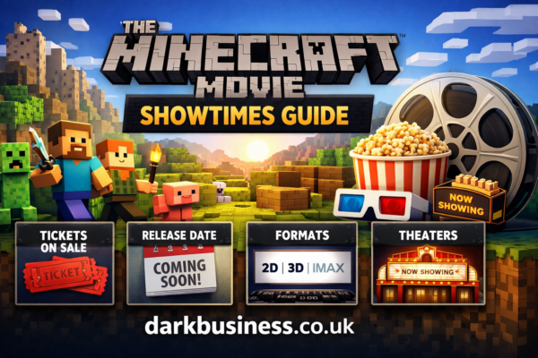 a minecraft movie showtimes